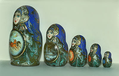 матрешка суенирная